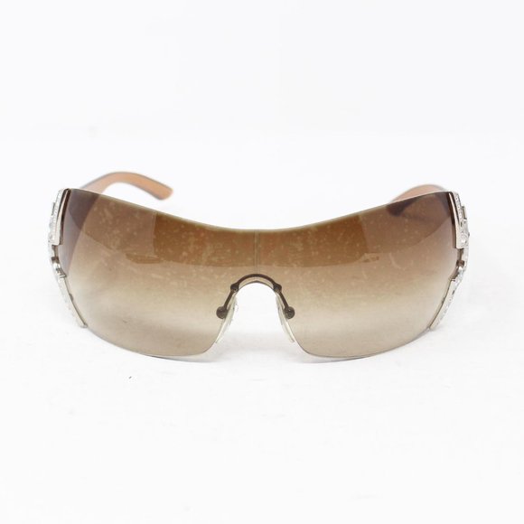 BVLGARI Brown Round Over Sized Sunglasses main image 4